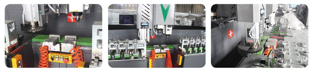 3-Axis CNC Processing Center For Narrow Profiles   JGZX3-CNC-8000