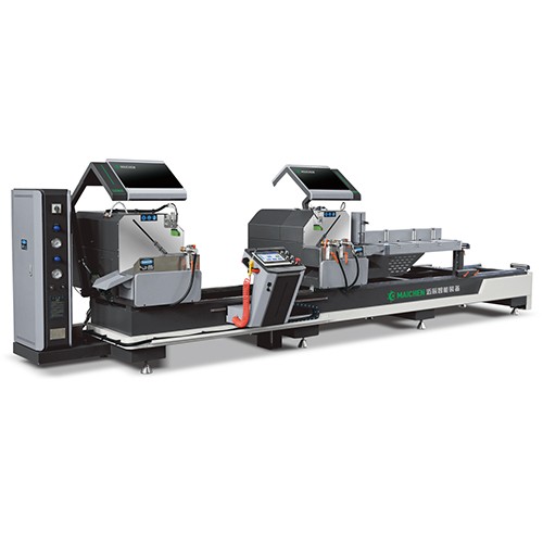 CNC Double Head Outer 45 ° Cutting Machine WGD-CNC-550×4200A