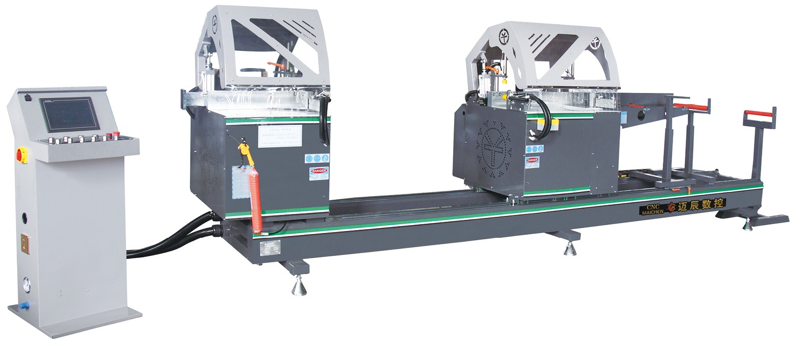 CNC Three-head Saw for Heavy-duty Sliding Door (swing door)  LSTJ3-CNC-500×4000