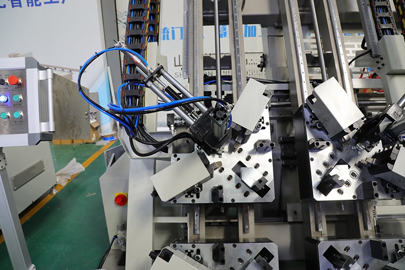 Four Head Aluminum Corner Crimping Machine