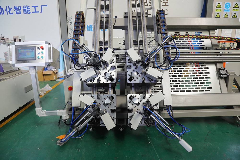 Four Head Aluminum Corner Crimping Machine
