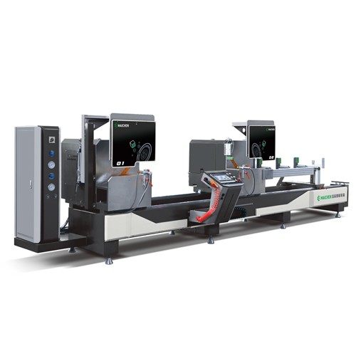 CNC Double Head  Inner 45 °  Cutting Machine NGD-CNC-550×4200A